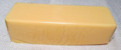photo of a 5-pound block of government cheese